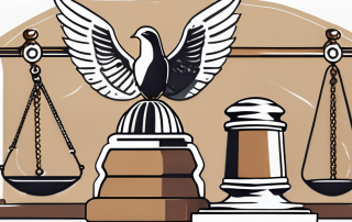 A balanced scale symbolizing justice
