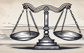 A balanced scale symbolizing justice