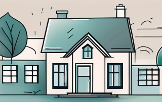 A house with a protective shield symbol overlaying it