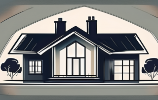A house with a protective shield symbolizing the owner's legal protection