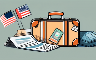 A suitcase with travel stickers from various countries
