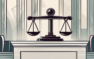 A balanced scale symbolizing justice