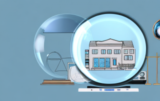 A rented apartment with visible valuable items such as a television