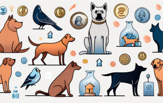 Various pets such as dogs
