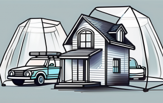 Various valuable items like a house