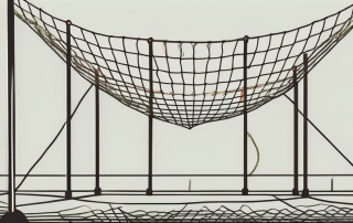 A safety net under a high wire