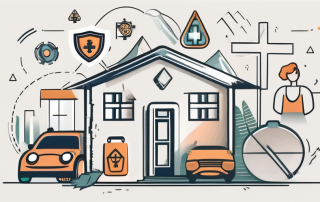 A safety shield symbolizing insurance protection