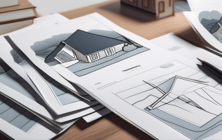 A variety of insurance policy documents spread out on a table