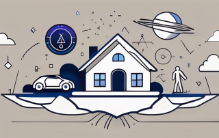 A life insurance policy floating in a vast universe
