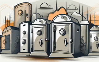 Various types of investment funds represented as strong
