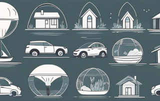Various items that can be insured such as a house