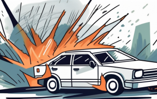 Various car-related incidents such as a broken windshield