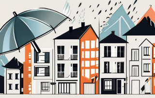 A variety of houses and apartments