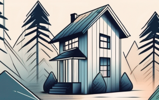 A house surrounded by a protective shield