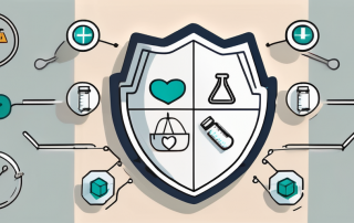A safety shield symbolizing insurance