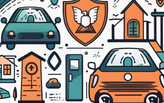 A safety shield symbolizing insurance