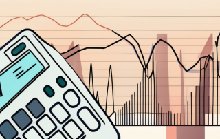 A fluctuating line graph