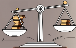 A life insurance policy on a balance scale