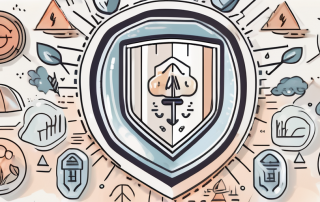 A protective shield symbolizing insurance