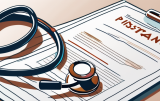 A doctor's office with a stethoscope