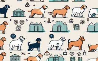 Various domestic animals like dogs and cats