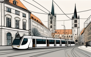 The cityscape of braunschweig