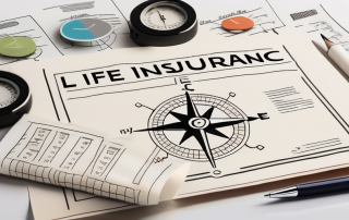A life insurance policy document with a sold sign on it