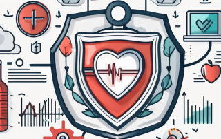 A life insurance policy surrounded by a protective shield
