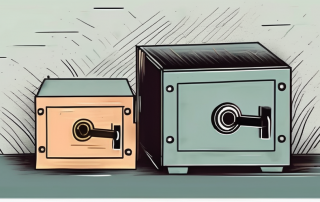 A safety box with a key