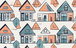 A house surrounded by various symbols of insurance like a protective shield