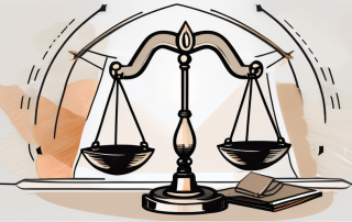 A balanced scale symbolizing justice