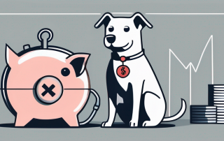 A dog wearing a stethoscope and a bandage