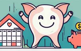A tooth with a superhero cape