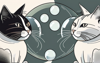Two cats