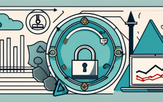 A german insurance policy surrounded by symbols of security