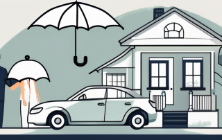 Various types of insurance represented by symbols
