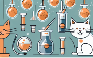 A variety of cat vaccines on a table