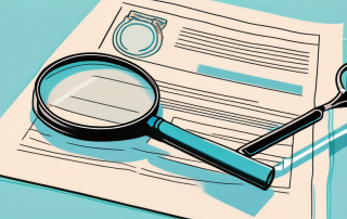 A pair of glasses resting on an insurance policy document