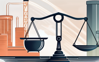 A balanced scale symbolizing justice