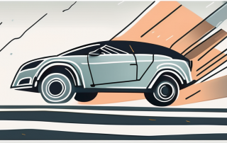 A car partially covered by a safety shield