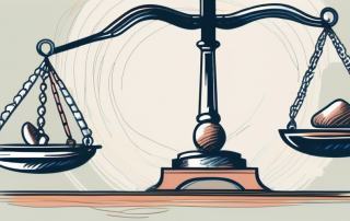 Various life insurance policies on a balance scale