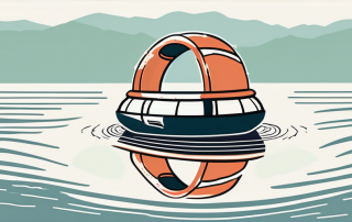 A nest egg safeguarded inside a lifebuoy