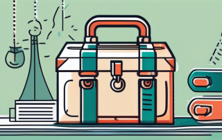 A health insurance policy being placed into a safety box