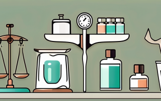 A variety of dental tools like toothbrush