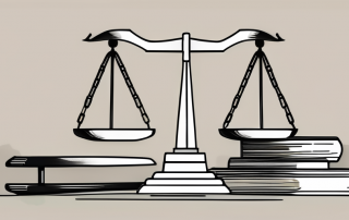 A balanced scale symbolizing justice