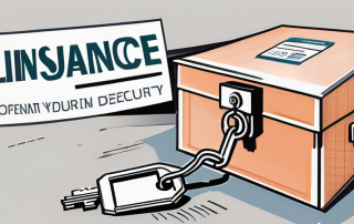A life insurance policy in a safety box