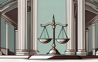 A balanced scale symbolizing justice