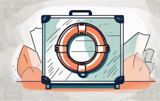 A safety box with a lifebuoy