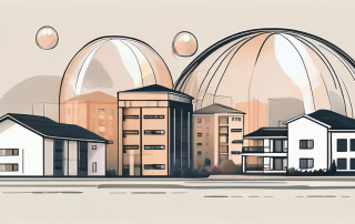 A variety of residential buildings