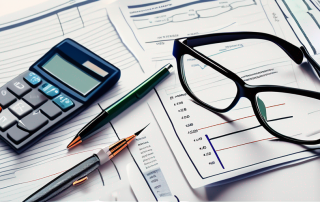 Various types of eyeglasses